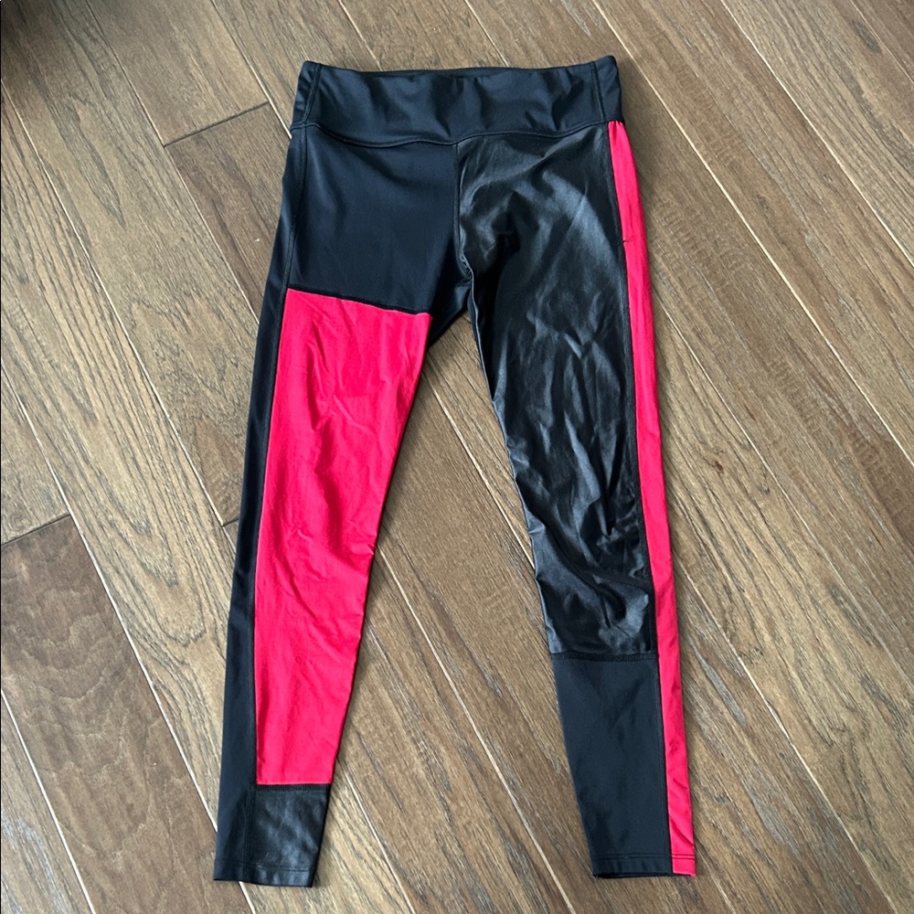 Alala Black and Red Leggings